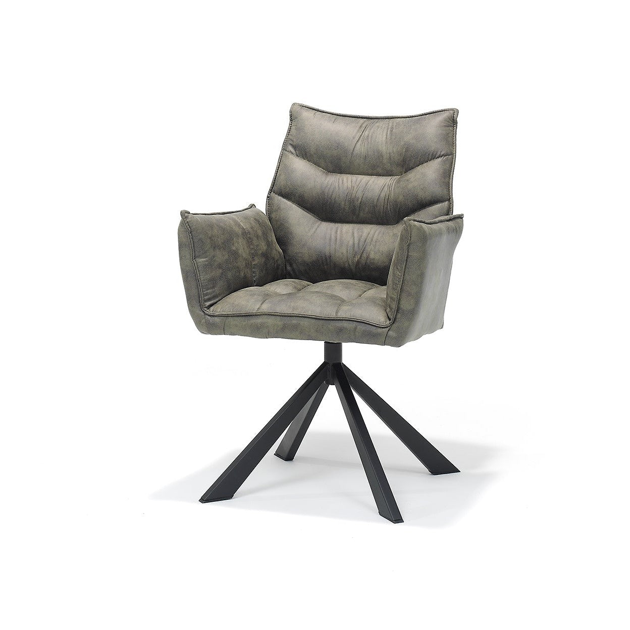 Eetkamerstoel ‘DYNASTY’ Cowboy – Draaibaar