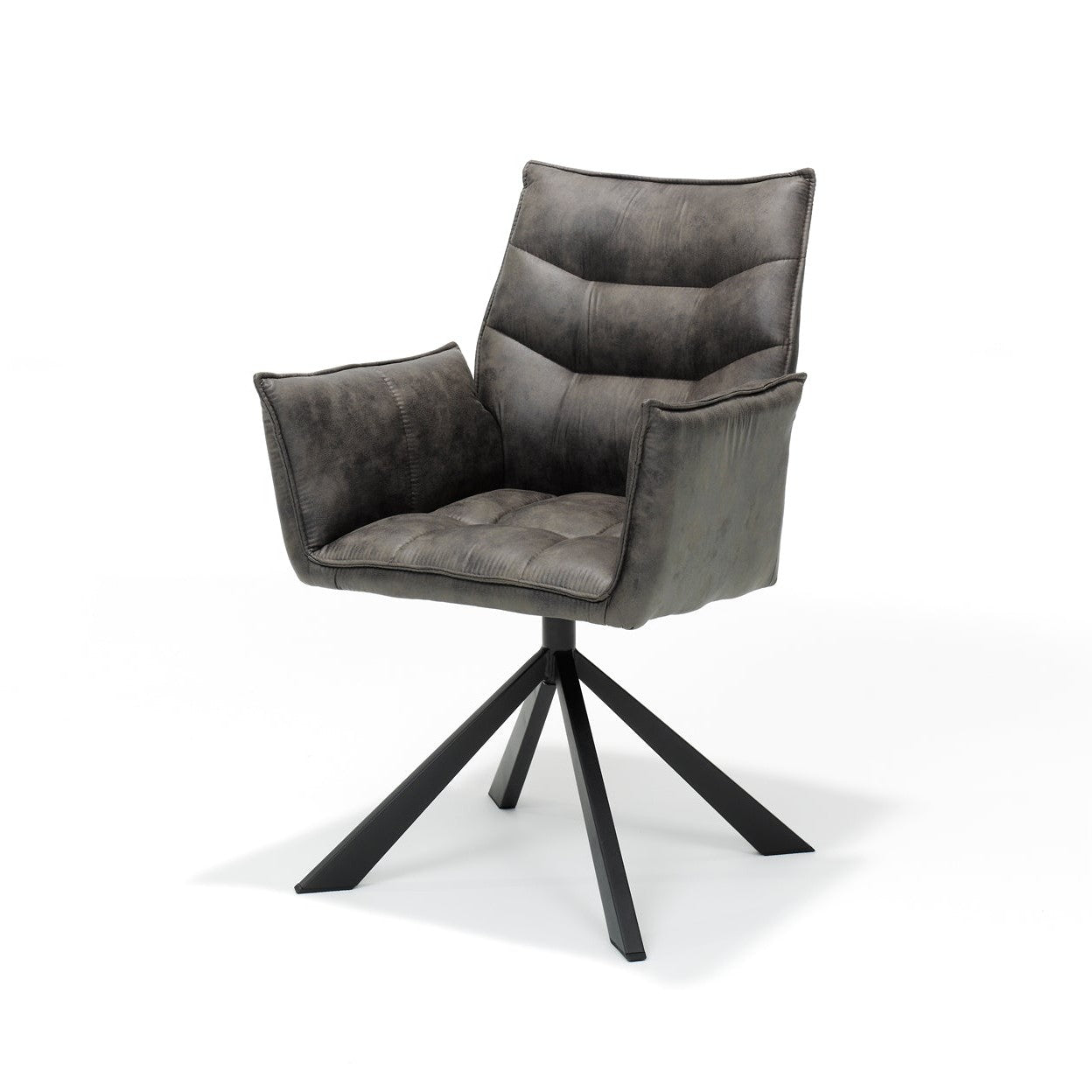 Eetkamerstoel ‘DYNASTY’ Cowboy – Draaibaar