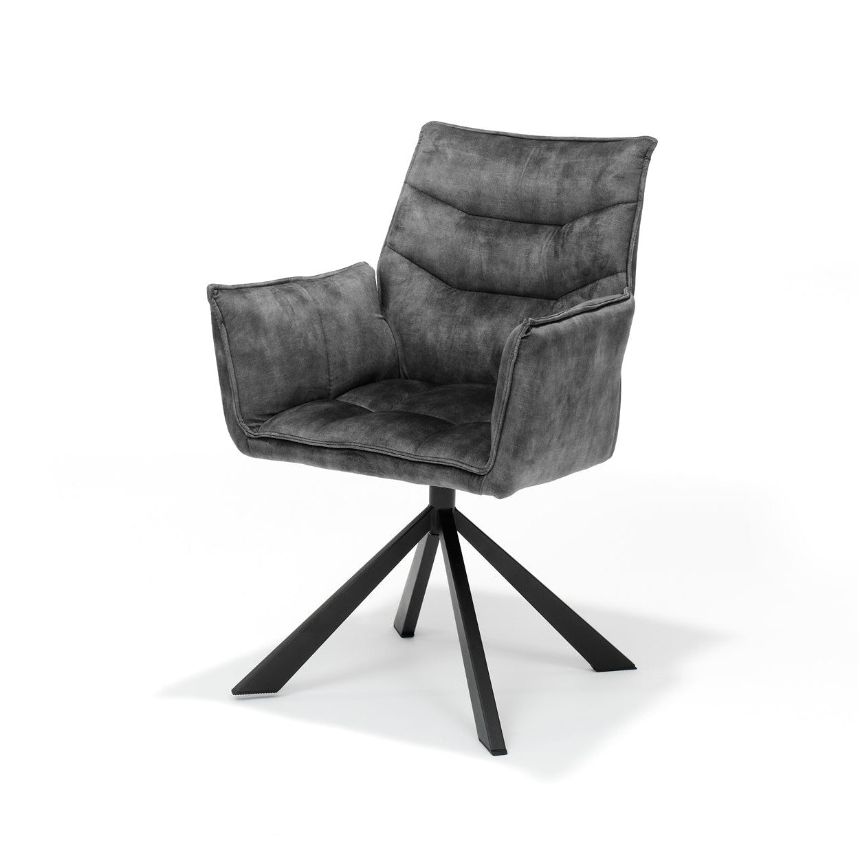 Eetkamerstoel ‘DYNASTY’ Velvet – Draaibaar